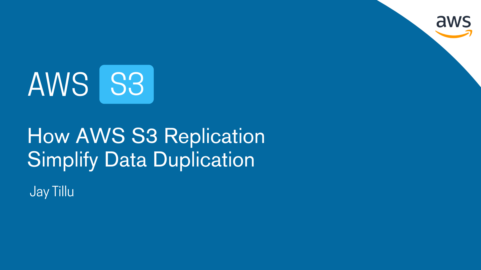 AWS S3 Replication